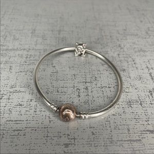 Original Pandora Bracelet with charm